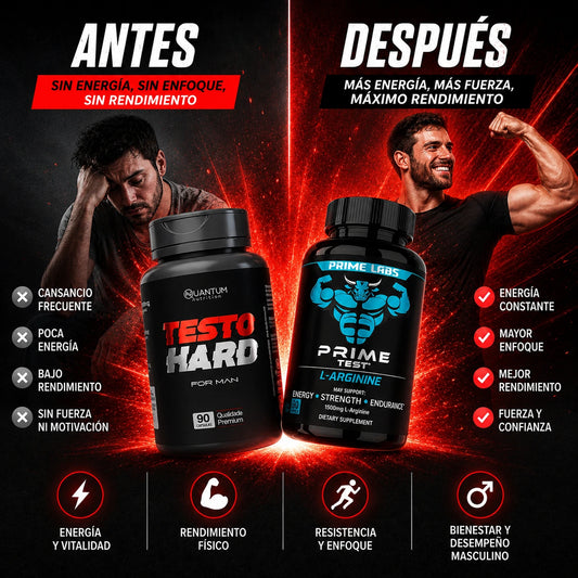 Testo Hard - ARGININA PRIME TEST - 🚚 Envío Gratis + Pago Contra Entrega